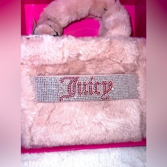 Juicy couture tote purse gift set *BABY PINK *Dusty blush* - Picture 3 of 8